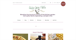 Desktop Screenshot of lizzylanefarm.com